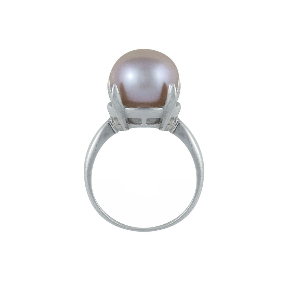 VRP5.HL Pearl Ring with Lavender Pearl | 10 - 11 mm | Button Pearl | VRP5 - Image 2