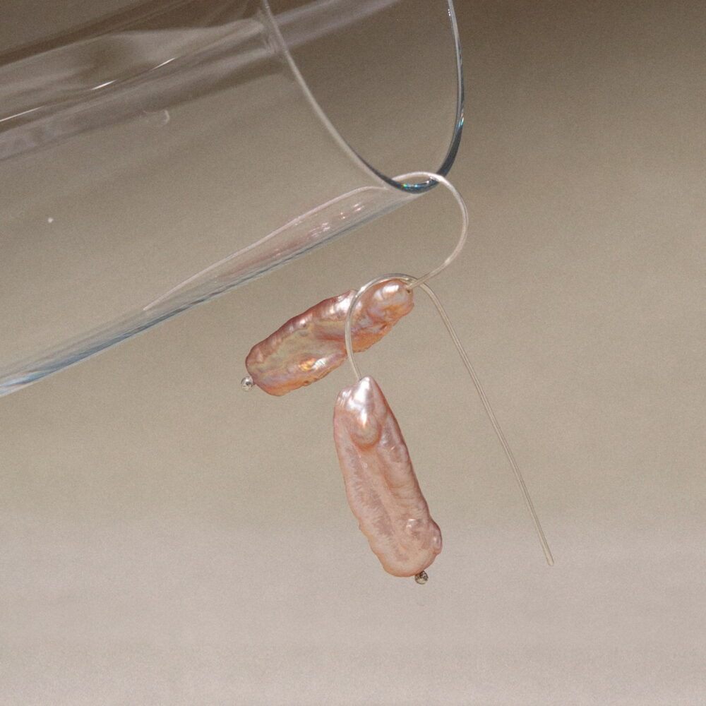 Earrings "November" | 4.5 – 20.5 mm | Irregular Pearls - Image 3