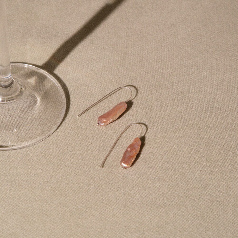 Earrings "November" | 4.5 – 20.5 mm | Irregular Pearls - Image 2