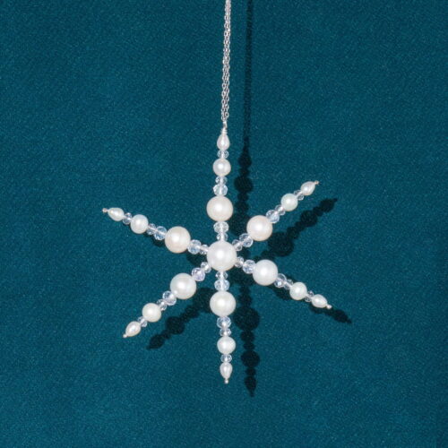 Christmas Toy 'December' | 5 - 10 mm | Pearls + Crystals - Image 2