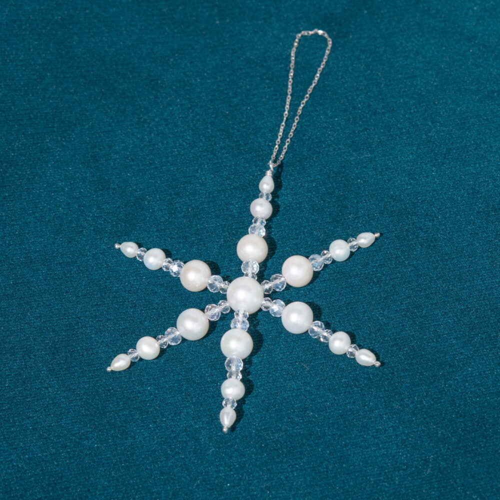Christmas Toy 'December' | 5 - 10 mm | Pearls + Crystals - Image 3