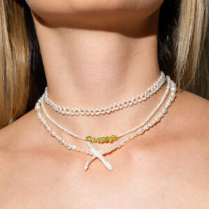 Pearl Necklace With a Twist 24. Great selection of fine pearl necklaces from VELMAR