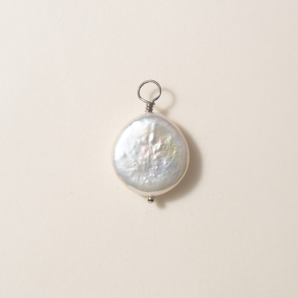 Pearl Pendant 'Elizabeth' | 'Coin' Pearl - Image 4